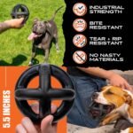 Monster K9 Ring Ball - for Toughest Chewers, Natural Rubber Dog Toy, 5.5 in - Image 4