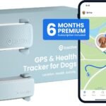 Tractive Smart Dog GPS Tracker with 6 Month Subscription | Live Pet Tracker with Virtual Fence | Vital Signs Monitoring of Heart & Respiratory Rate | Bark Monitoring | Dog Collar Attachment (Mint)
