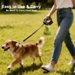 2PCS Dog Poop Bag Holder Leash Dogs Waste Bag Clip Dispenser Metal Carrier - Image 4