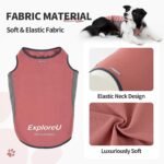 Dog Cooling Vest with Soft Stretchy Breathable,Brier Rose,L - Image 3