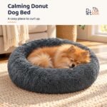Calming Donut Dog Bed for Small Dogs, Round Dog Bed for Medium & Large Dogs - Image 5