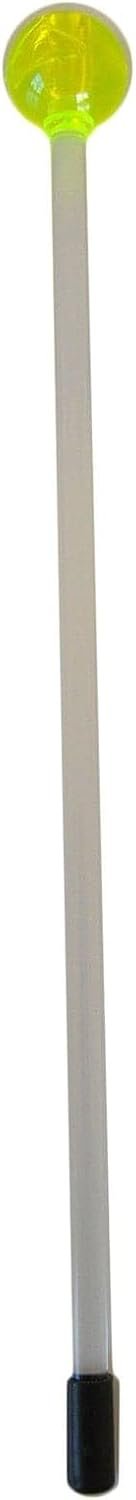 Karen Pryor Clicker Training Lollipop Target Stick – Perfect for Teaching Tricks, Behaviors & Focus with Irresistible Target – Fun & Effective Dog Training Stick with Translucent Handle – 14”, Yellow