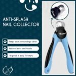 Candure Pet Nail Clippers, Sky Blue, Medium to Large Pets - Image 2