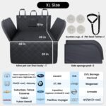 REEVAA SUV Cargo Liner for Dogs, Trunk Cover with Foam Side Walls, XL - Image 6