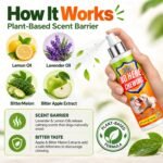 Bitter Apple Spray for Dogs – No Chew Spray to Stop Chewing, Licking & Biting, Natural Bitter Dog Training Spray, Anti Chew for Furniture, Shoes, Cords, Non-Toxic & Safe for Puppies - Image 3