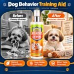Bitter Apple Spray for Dogs – No Chew Spray to Stop Chewing, Licking & Biting, Natural Bitter Dog Training Spray, Anti Chew for Furniture, Shoes, Cords, Non-Toxic & Safe for Puppies - Image 4