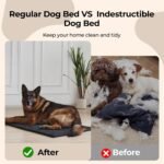 Chew Proof Indestructible Dog Crate Pad,Medium (22"x35") - Image 3
