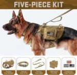 Forestpaw Tactical Dog Harness Medium Sized Dog,Military,M,Coyote Brown - Image 2