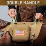Forestpaw Tactical Dog Harness Medium Sized Dog,Military,M,Coyote Brown - Image 3