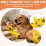 6 Rolls Vet Wrap Cohesive Bandage, Self Adhesive - Image 3