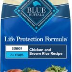 Blue Buffalo Life Protection Formula Chicken Senior 7+ Dry Dog Food, 30 lb