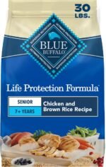 Blue Buffalo Life Protection Formula Chicken Senior 7+ Dry Dog Food, 30 lb