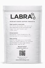 Labra Dog Rear Leg Hock Joint Compression Wrap - Supportive Brace for Weak Back Legs, ACL Tear, and Joint Discomfort - Adjustable Hind Leg Support for Senior Dogs - Large - Image 6