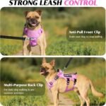 WINSEE Escape Proof Dog Harness with Double Handle+4 Removable Patches - Image 4