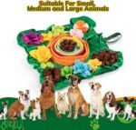Snuffle Mat for Dogs -Interactive Dog Toys to Keep Them Busy | Puppy Puzzle Slow Feeder Treat| Dog Lick Mat Enhancement - Image 4
