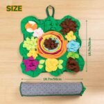 Snuffle Mat for Dogs -Interactive Dog Toys to Keep Them Busy | Puppy Puzzle Slow Feeder Treat| Dog Lick Mat Enhancement - Image 6