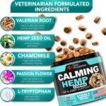 Advanced Calming Chews for Dogs - Hemp Dog Calming Chews with Melatonin - Image 3