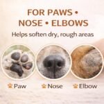 Dog Paw Balm for Dogs, Lick-Safe Stick for Dry Cracked Paws & Nose, 1.41 oz - Image 5