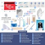 Dog First Aid Kit - Vet-Approved Emergency Kit for Dogs & Cats - Travel - Image 4