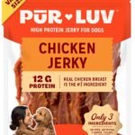 Pur Luv Dog Treats, Chicken Jerky Dog Treat with Real Chicken Breast, 32 oz