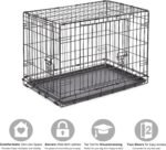 New World by Midwest 30-Inch Double Door Crate, Medium Breeds, 21-40 lbs - Image 3