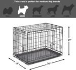 New World by Midwest 30-Inch Double Door Crate, Medium Breeds, 21-40 lbs - Image 5