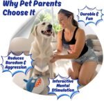 Dog Toy for Aggressive Chewers, Tough Squeaky Chew Ball, Large Breeds Gift - Image 5