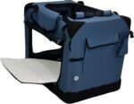 EliteField 4-Door Folding Soft Dog Crate with Curtains (2-Year Warranty) - Image 3