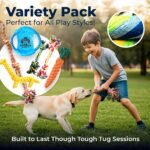 Pacific Pups Products Dog Rope Toys for Medium Dogs, 11 Pack - Image 3