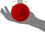Nerf Dog Classic Squeak Ball Outdoor Dog Toy, 3.8 Inch Dog Ball Fetch Toy, Squeaking Toy for Medium and Large Breeds, Green/Red, 2 Count - Image 7