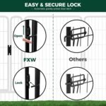 FXW Rollick Dog Playpen, Indoor, Yard & RV Camping, 40" H, 16 Panels - Image 5