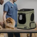 Petsfit Dog and Cat Backpack Carrier, Padded Waist Support, Up to 18 lb - Image 7