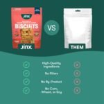 Jinx Dog Biscuits, Oven-Baked Dog Treats with Salmon Bone Broth, 16oz - Image 5