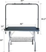 SHELANDY 46-in Dog Grooming Table for Large Pets - Image 2