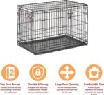 LifeStages by MidWest 36-Inch Double Door Crate, M-L Breeds, 41-70 lbs - Image 3