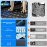 Dog Car Seat Cover for Back Seat, Hard Bottom Hammock Hold 400lbs For Cars - Image 3
