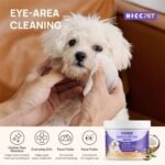 HICC PET Eye Wipes for Dogs & Cats, Pet Face Wipes, 100 Count - Image 3
