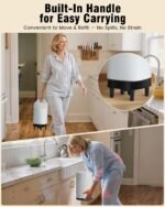 PETNF 2.4 Gallon Automatic Dog Water Bowl Dispenser with Handle - Image 3