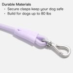 Wild One Hands-Free Adjustable Rope Dog Leash, Standard: 4' to 8.5' Long, .5" Wide, Adjustable for Crossbody, Waist & Handheld, Spruce - Image 7