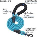 Dog Harness Step-in Breathable Puppy Cat Vest, Medium, Blue - Image 3