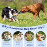 Aitmexcn Dog Rope Toy, Interactive Tug of War Toy for Medium and Large Dogs - Image 4