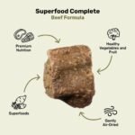 BADLANDS RANCH Air-Dried Beef Dog Food, 87% Real Meat, 24 oz - Image 3