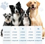 2Pack Dog Cooling Shirts with Sun Protection,Misty Glade+Water Drop,XL - Image 8