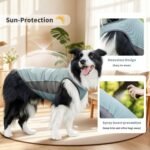 2Pack Dog Cooling Shirts with Sun Protection,Misty Glade+Water Drop,XL - Image 9
