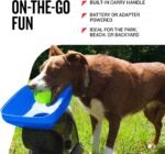 Franklin Sports Ready Set Fetch Automatic Tennis Ball Launcher - Black - Image 4
