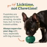 WOOF Pupsicle Interactive Dog Ball Toy for Dogs Large 25-75 lbs - Pink - Image 4