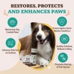 Natural Dog Company Paw Soother Dog Paw Balm – 1 oz Tin - Image 5