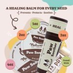 Natural Dog Company Paw Soother Dog Paw Balm – 1 oz Tin - Image 6