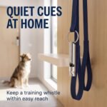 6Pcs Ultrasonic Dog Training Whistle - Metal Anti-Barking and Recall Whistles for Small to Large Dogs | Silent Dog Whistle for Pet Training,Pet Training Tools, Anti-Barking Devices - Image 4