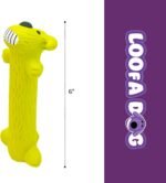 Multipet Original Loofa Latex Dog Toy - Squeaky Dog Toy - Image 5